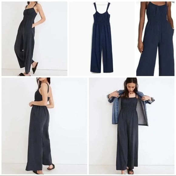 Madewell
Linen Blend Sophie Tank WideLeg Jumpsuit - Picture 2 of 8